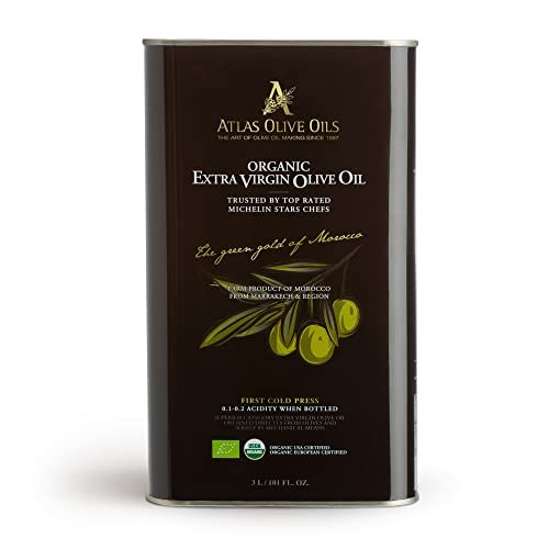 Atlas 3 LT Organic Cold Press Extra Virgin Olive