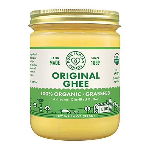 Pure Indian Foods Organic Grassfed Original Ghee
