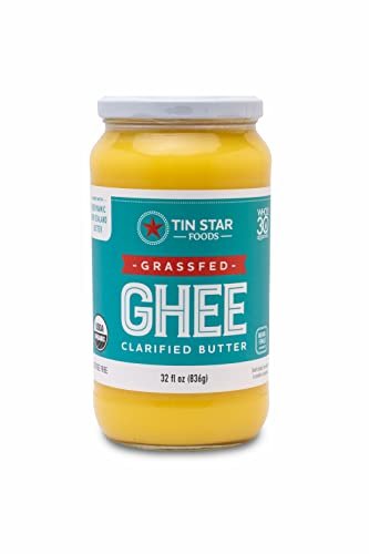 Tin Star Foods Grassfed Organic Ghee