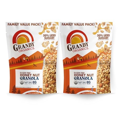 Grandy Organics Honey Nut Gluten Free Granola
