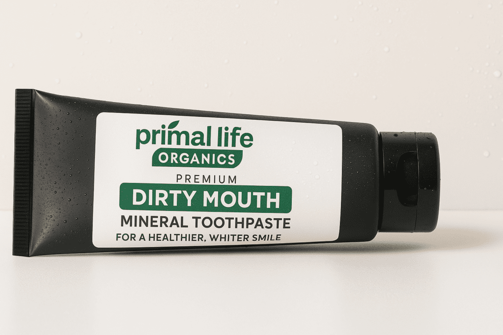 Primal Life Organics Premium Dirty Mouth Mineral Toothpaste