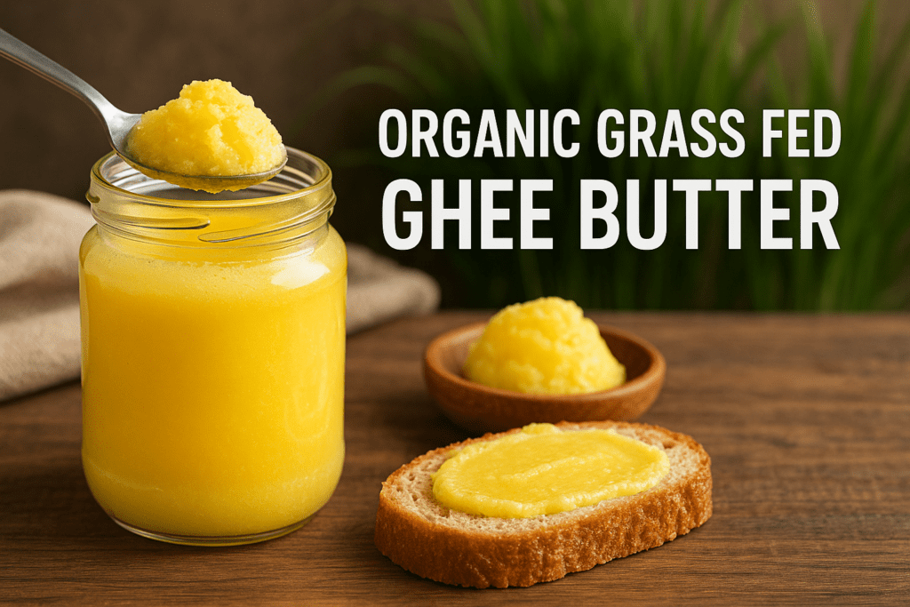 Organic Grass Fed Ghee Butte
