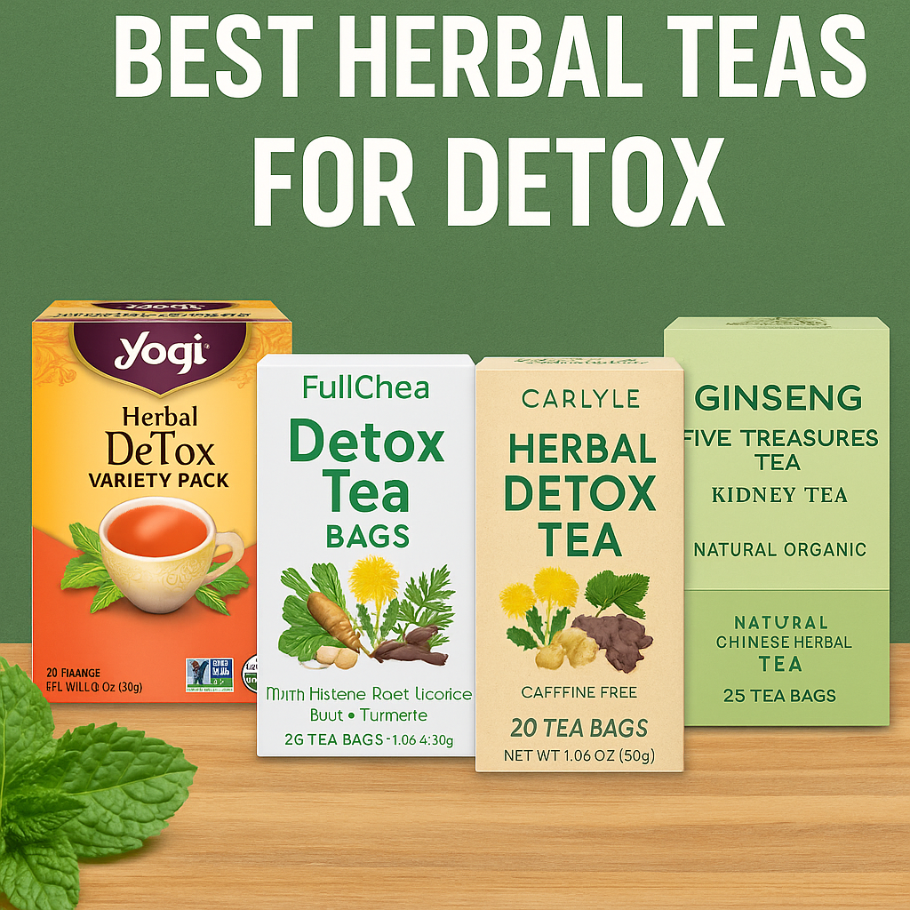 Herbal teas for detox
